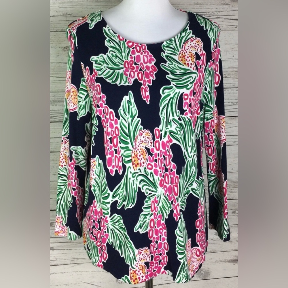 Crown & Ivy Cheetah Print Light Weight Sweater Size XL